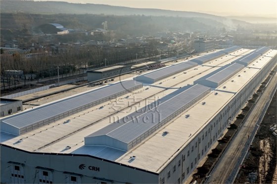 西安高鐵側(cè)開式電動(dòng)采光排煙天窗