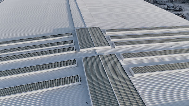 北海合浦東方希望36GW光伏材料產(chǎn)業(yè)鏈項目-廣西薄型通風(fēng)天窗