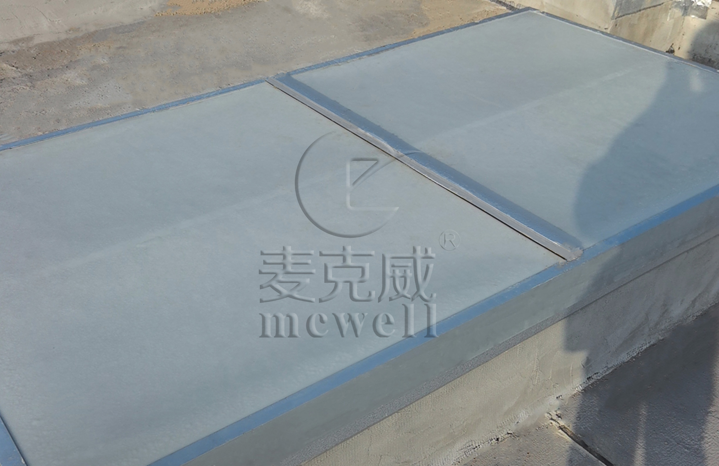 金山巴陵一字型可熔性采光天窗